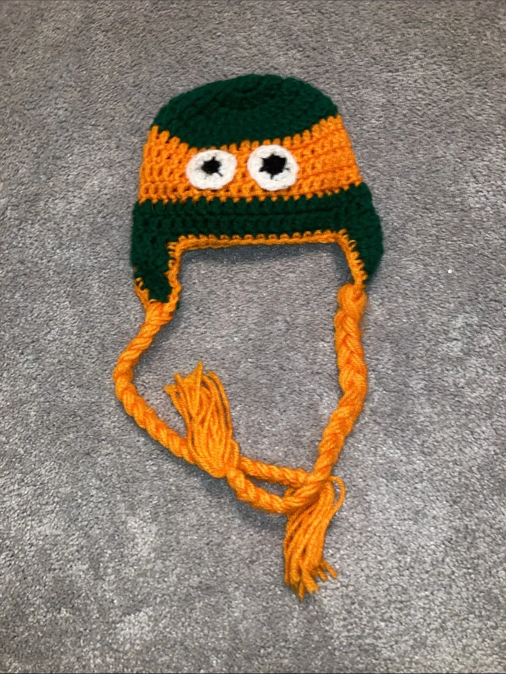Cozy Kids Character Beanie Bundle - Green, Orange, Red, Gray